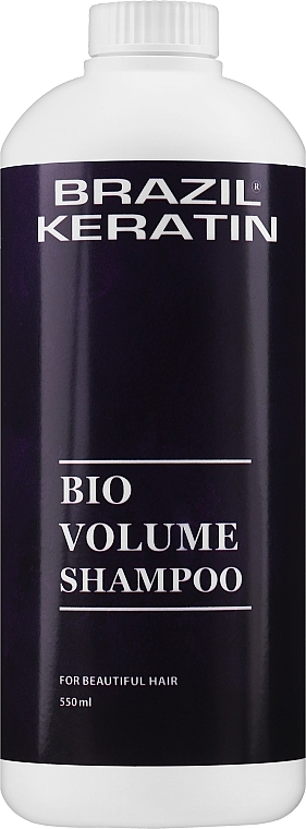 Шампунь для объема волос с кератином - Brazil Keratin Bio Volume Shampoo — фото N2