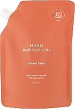 Парфумерія, косметика Рідке мило для рук - HAAN Hand Soap Sunset Fleur (змінний блок)