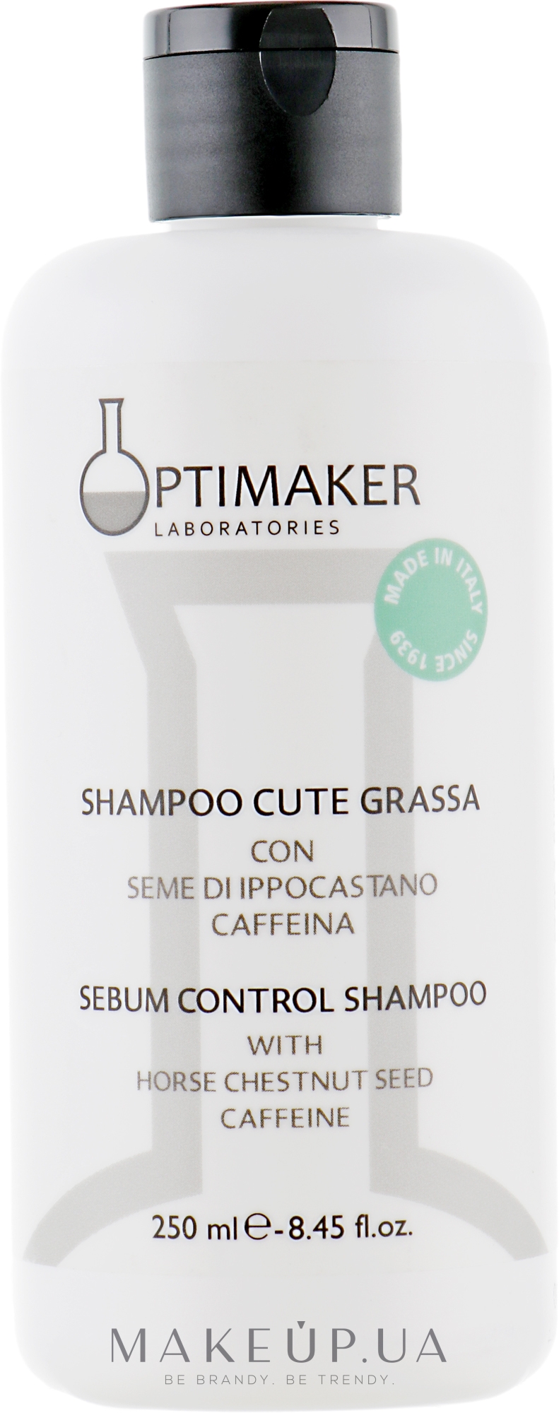Шампунь для жирных волос - Optima Shampoo Grassi — фото 250ml