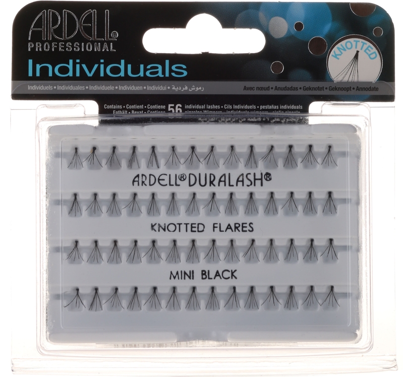 Набор пучковых ресниц - Ardell Individuals Mini Black — фото N1