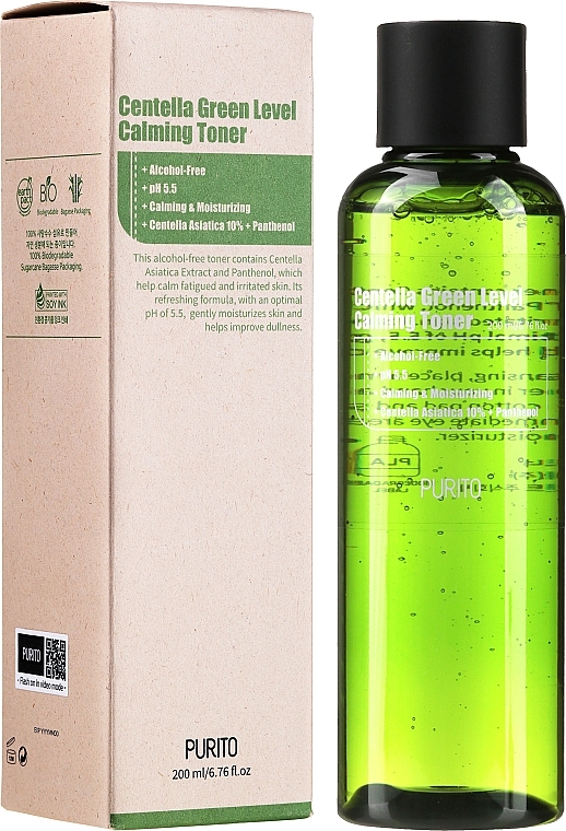 УЦЕНКА Успокаивающий тонер с центеллой - Purito Seoul Wonder Releaf Centella Toner * — фото N6