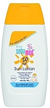 Солнцезащитный лосьон - Sebamed Baby Sun Lotion SPF 50 — фото N1