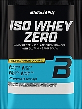  Протеїн "Ананас-манго"  - BiotechUSA ISO Whey Zero Lactose Free Pineapple-Mango — фото N1