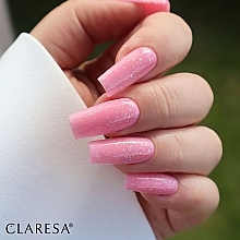 Моделирующий гель для ногтей - Claresa Soft & Easy Builder Gel UV/LED Glimmer Pink — фото N3