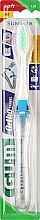 Дорожня зубна щітка, м'яка, блакитна - G.U.M Orthodontic Travel Toothbrush — фото N1