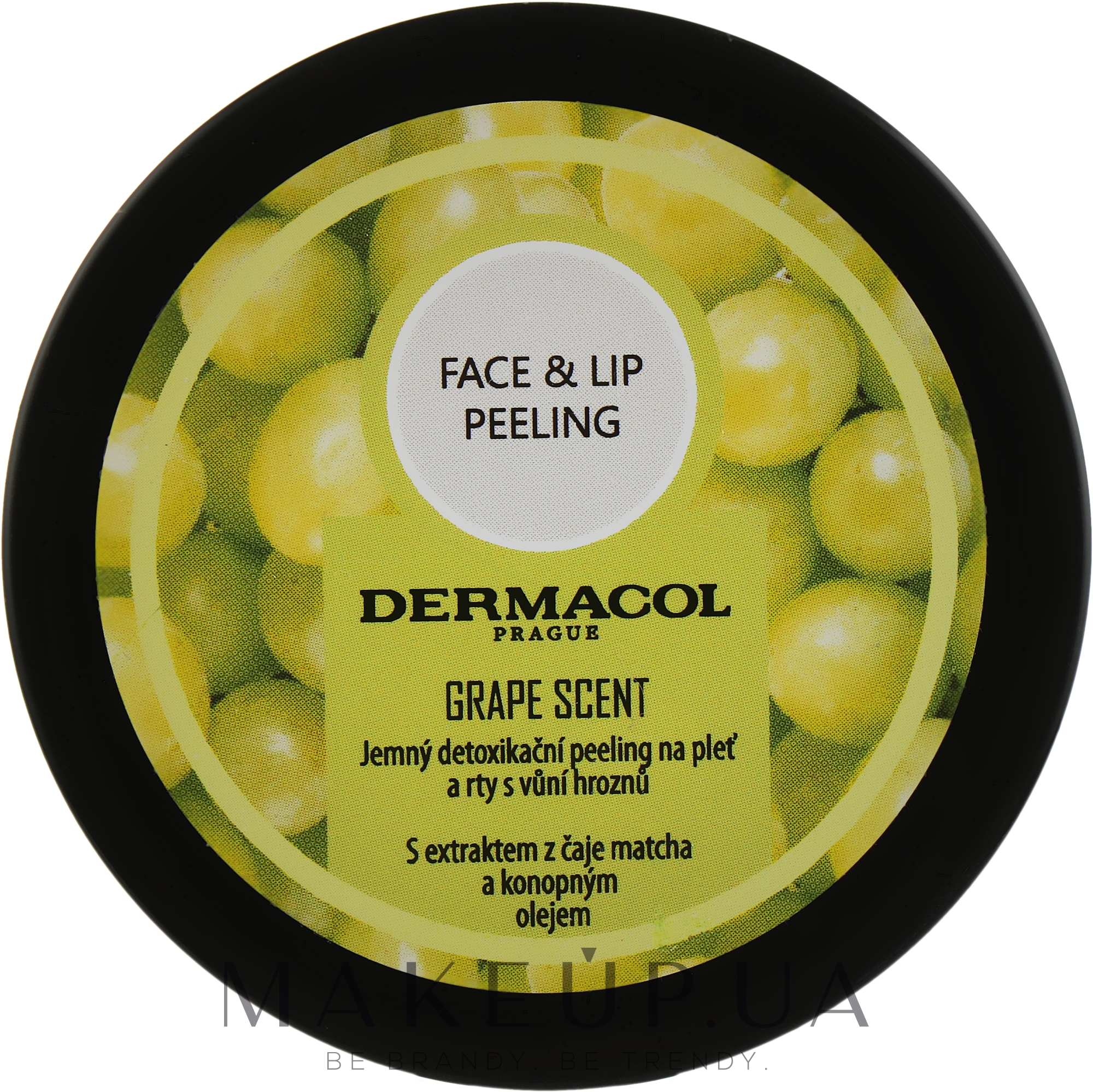 Скраб для лица и губ "Виноград" - Dermacol Face & Lip Peeling Grape Scent Peeling — фото 50g