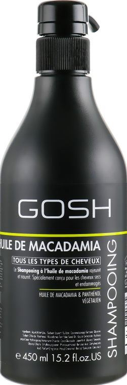 Шампунь для волосся  - Gosh Macadamia Oil Shampoo — фото N4