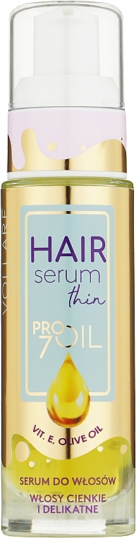 Масло для тонких и лишенных объема волос с витаминами - Vollare PROils Extra Volume Oil