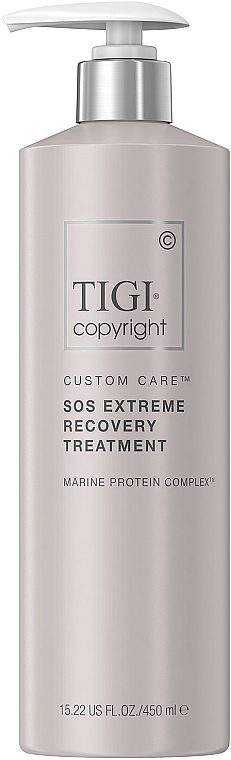 Відновлювальна сироватка для екстремально пошкодженого волосся - Tigi Copyright Custom Care SOS Extreme Recovery Treatment — фото N1