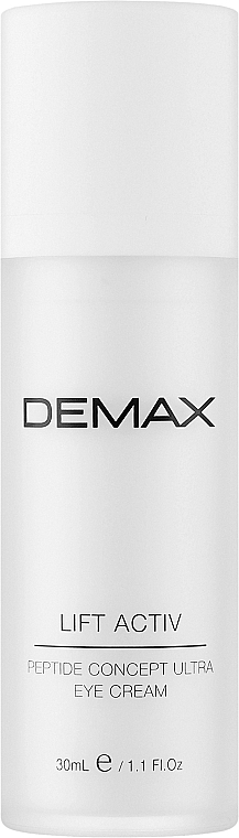 Заполняющий пептидный крем под глаза - Demax Lift Activ Eye Defense Cream Peptide Solution — фото N1