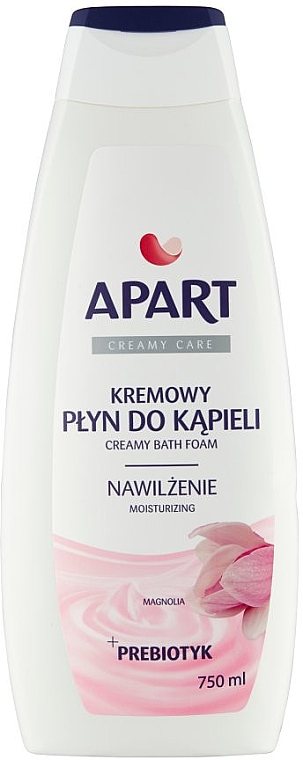 Крем-піна для ванни "Магнолія" - Apart Prebiotic Creamy Bath Foam Magnolia — фото N1