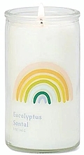 Парфумерія, косметика Paddywax Rainbow Spark Eucalyptus Santal - Ароматична свічка