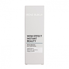 Маска для лица "Эффект мгновенной красоты" - Irene Bukur WOW Effect Instant Beauty — фото N3