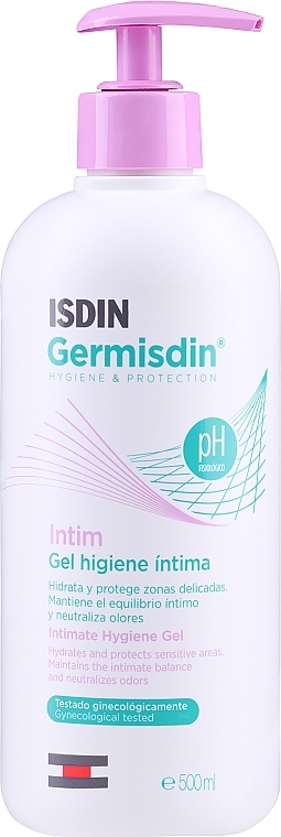 Крем-гель для ежедневной интимной гигиены - Isdin Germisdin Intimate Hygiene Gel — фото N3