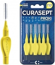 Міжзубні йоржики 1.7 мм, 6 шт., жовті - Curaprox Curasept Proxi T17 Yellow — фото N1