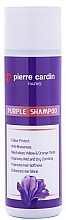 Шампунь против желтизны волос - Pierre Cardin Purple Anti-Orange Shampoo — фото N1