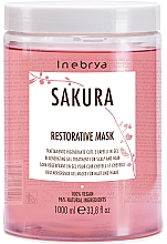 Гелевая восстанавливающая маска - Inebrya Sakura Restorative Mask — фото N3