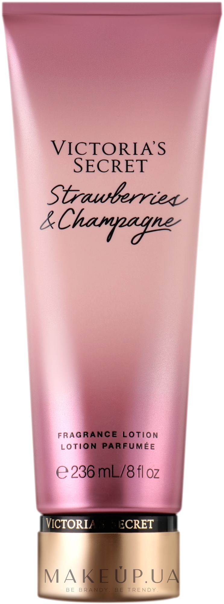 Парфюмированный лосьон для тела - Victoria's Secret Strawberries & Champagne Fragrance Lotion — фото 236ml