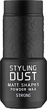 Парфумерія, косметика Пудра для волосся - Agiva Styling Dust Powder Wax Strong Black