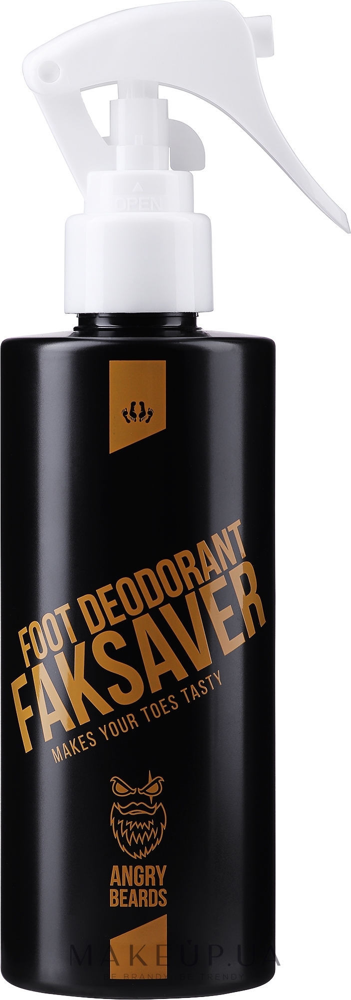 Дезодорант для ніг - Angry Beards Faksaver Foot Deodorant — фото 200ml