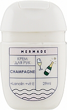 Парфумерія, косметика Крем для рук з ланоліном - Mermade Champagne Travel Size