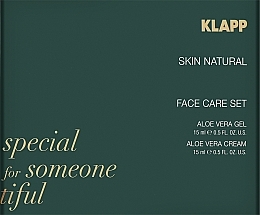 Набор - Skin Natural Face Care Set (f/cr/15ml + f/gel/15ml) — фото N1