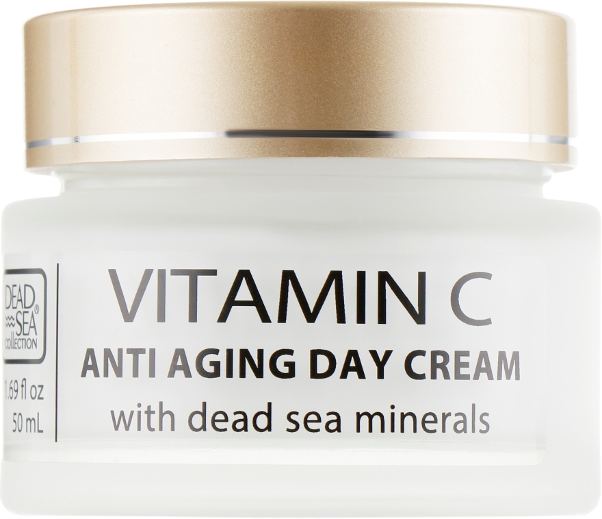 Денний крем проти зморшок - Dead Sea Vitamin C Day Cream — фото N2