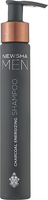 Увлажняющий шампунь для ежедневного применения - Newsha Men Charcoal Energizing Shampoo — фото N1