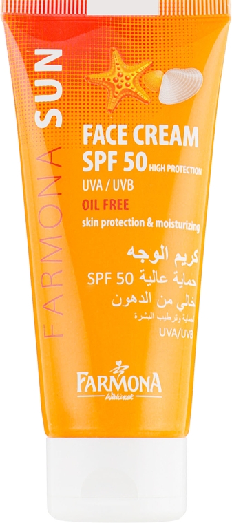 Солнцезащитный крем для лица, обезжиренный - Farmona Sun SPF 50 — фото N2