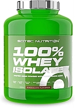 Протеин сывороточный изолят "Шоколад" - Scitec Nutrition 100% Whey Isolate Chocolate — фото N1