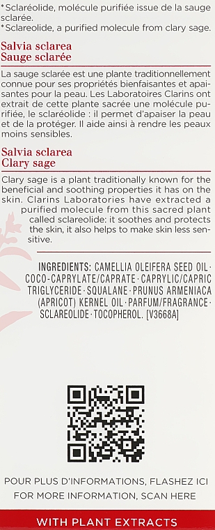 Восстанавливающее масло для чувствительной кожи - Clarins Calm-Essentiel Restoring Treatment Face Oil — фото N3