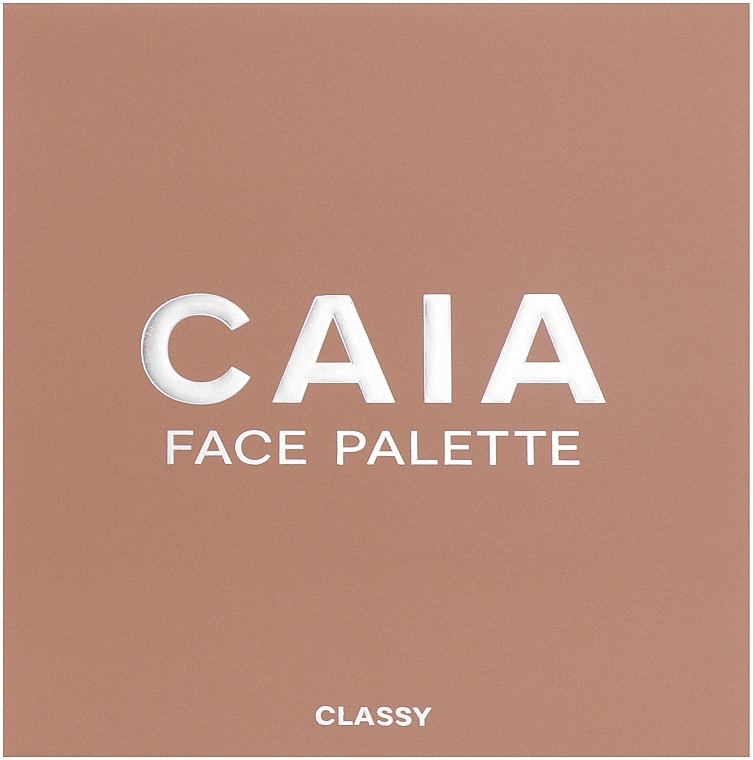 Палитра для лица - CAIA Classy Face Palette — фото N2