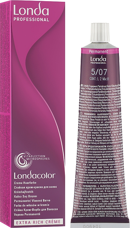 Стойкая крем-краска для волос - Londa Professional Londacolor Permanent