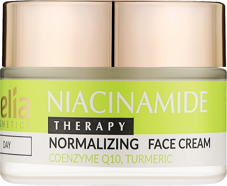 Денний крем для обличчя з ніацинамідом - Delia Niacinamide Therapy Normalizing Day Face Cream — фото N1