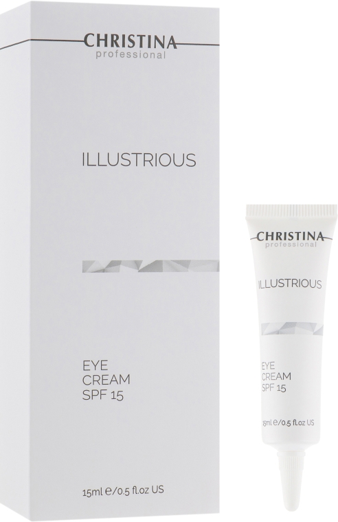 Крем для шкіри навколо очей SPF15 - Christina Illustrious Eye Cream SPF15 — фото N2