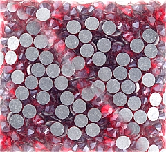 Декоративні кристали для нігтів "Light siam satin", розмір SS 12, 500 шт. - Kodi Professional — фото N1