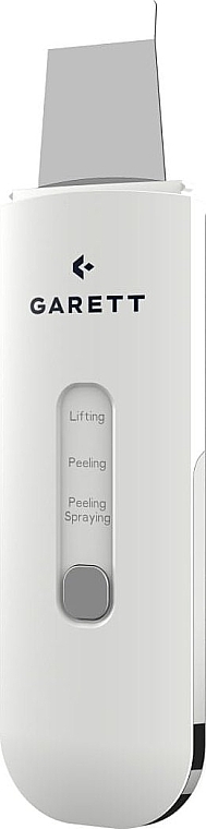 Апарат кавітаційного пілінгу, білий - Garett Beauty Breeze Scrub — фото N3