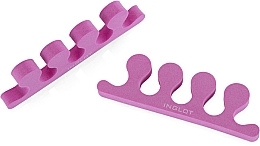 Роздільники для пальців, рожеві - Inglot Toe Separator — фото N1