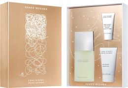 Духи, Парфюмерия, косметика Issey Miyake L'Eau Dissey Pour Homme - Набор (edt/40ml + sh/g/30ml + scr/f 30ml)