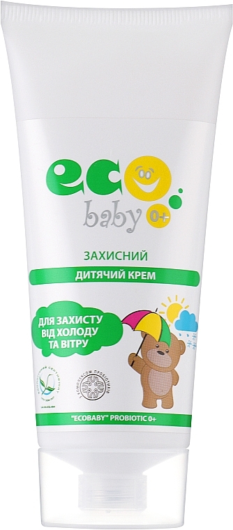 Захисний дитячий крем - Acme Pharma EcoBaby Probiotic 0+ — фото N1