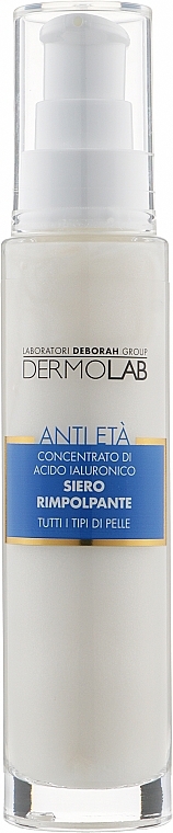 УЦІНКА Антивікова сироватка з гіалуроновою кислотою - Deborah Milano Dermolab Anti-Aging Replumping Serum * — фото N1