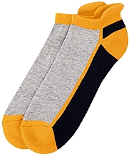 Шкарпетки "Ms Sport-04" для чоловіків, yellow - Giulia — фото N1