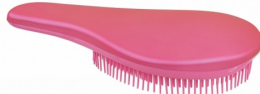 Щетка для пушистых и длинных волос, розовый металлик - Sibel Melo Metallic — фото N2