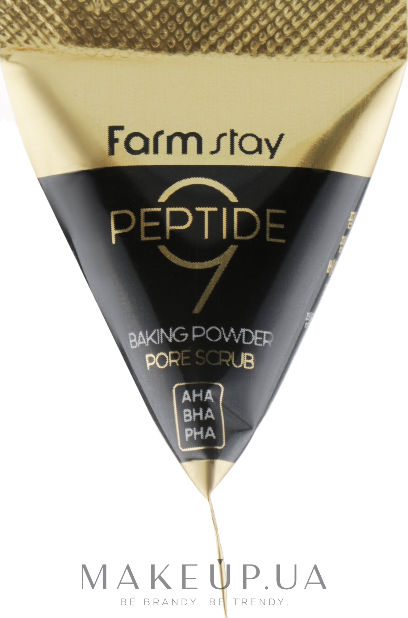 Скраб с пептидным комплексом и аминокислотами - FarmStay Peptide 9 Baking Powder Pore Scrub — фото 7g