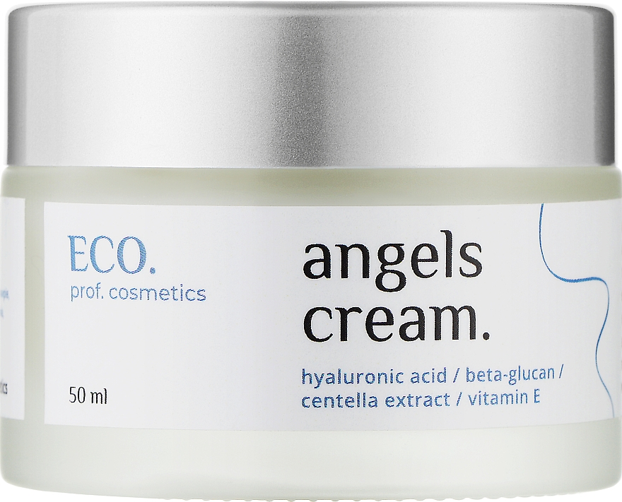 Зволожуючий ламелярний крем для обличчя для сухої та нормальної шкіри - Eco.prof.cosmetics Angels Cream — фото N1