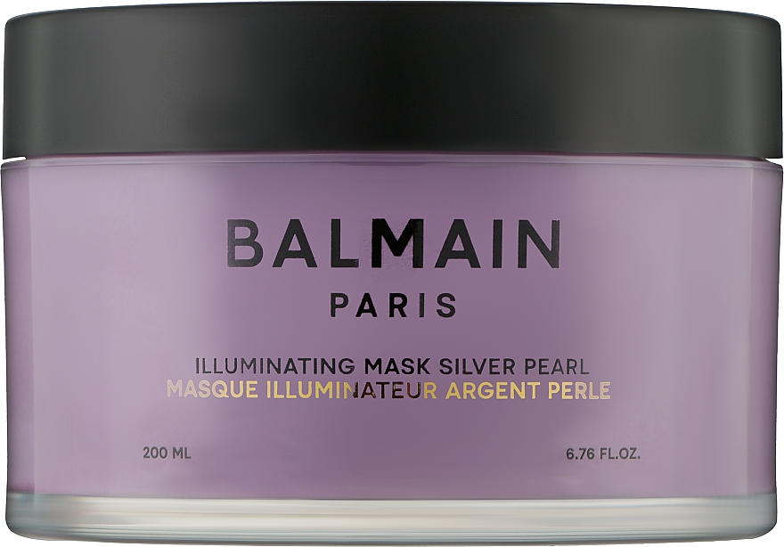 Осветляющая маска для блондинок - Balmain Paris Illuminating Mask Silver Pearl — фото N1