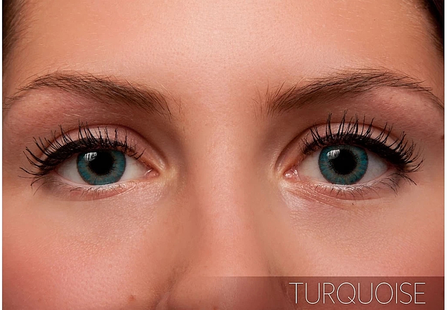 Кольорові контактні лінзи, 2 шт., turquoise - Alcon FreshLook Colorblends — фото N2