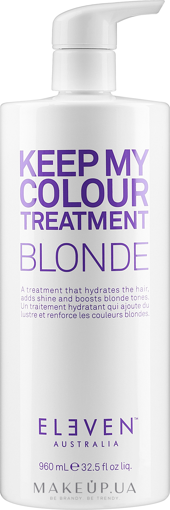 Маска для фарбованого волосся - Eleven Australia Keep My Color Treatment Blonde — фото 1000ml