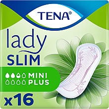 Духи, Парфюмерия, косметика Урологические прокладки TENA LADY SLIM MINI PLUS, 16 ШТ. - TENA