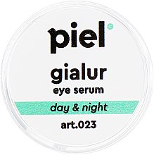 Активувальна сироватка гіалуронової кислоти для шкіри навколо очей - Piel cosmetics Magnifique Gialur Revitalizing Eye Serum (пробник) — фото N3